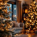 Jill Biden with the White House Christmas tree