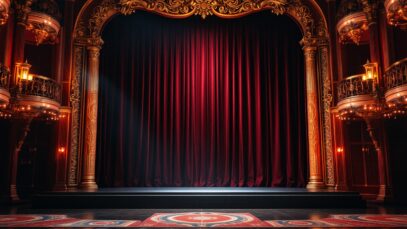 Denzel Washington performing in Othello production