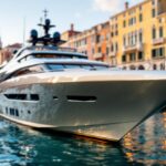 Jeff Bezos e Lauren Sánchez durante il loro matrimonio a Venezia