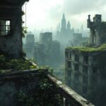 Scene depicting conflict in The Last of Us adaptation