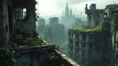 Scene depicting conflict in The Last of Us adaptation