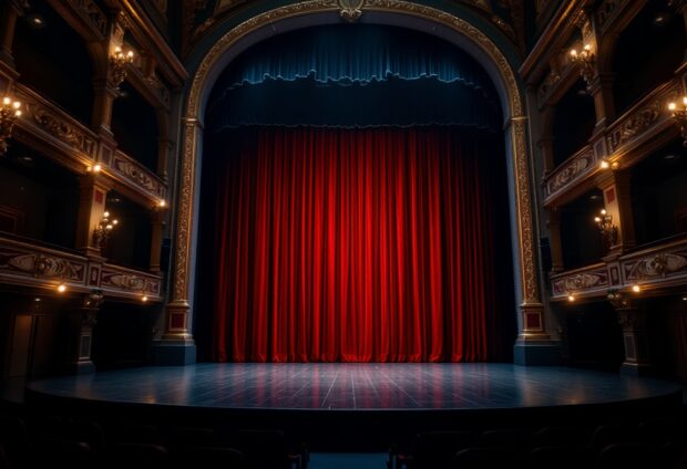 Ilana Glazer performing on Broadway stage