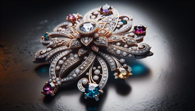 An exquisite piece of royal jewelry showcasing its history