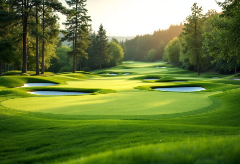 Giocatori di golf durante l'esperienza TGL