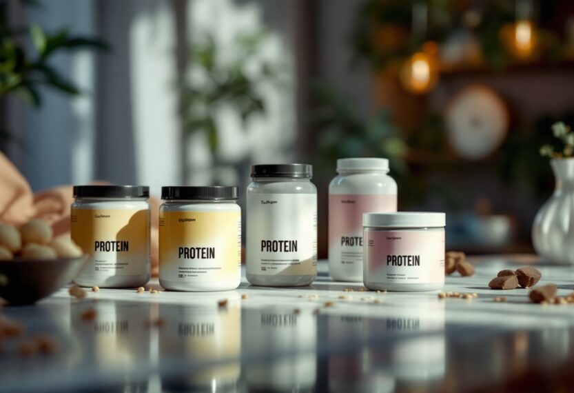 Infographic on America's protein supplement trends