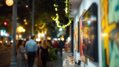 Vibrant art installations during NYC culture week