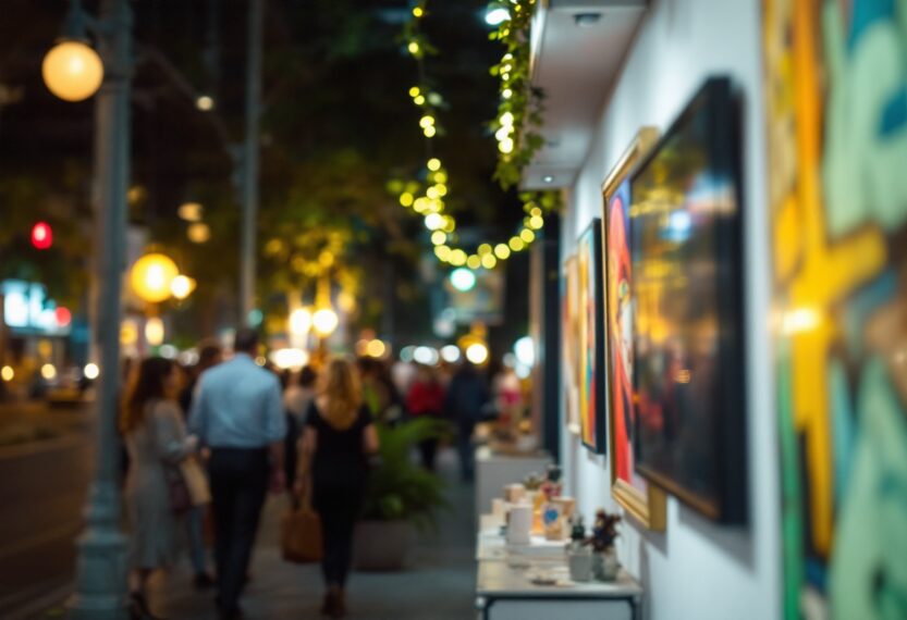 Vibrant art installations during NYC culture week