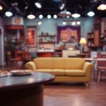 Cast and crew of I Love Lucy during a filming session