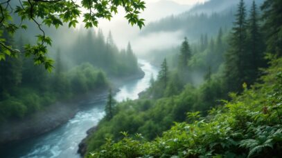 Historical image depicting crime and pollution in the Pacific Northwest
