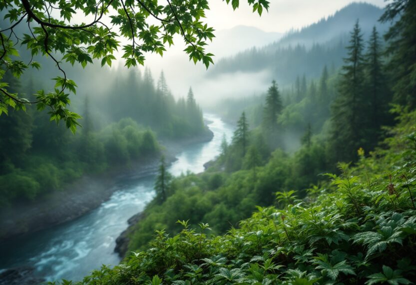 Historical image depicting crime and pollution in the Pacific Northwest