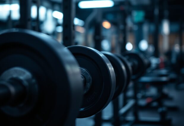 A person lifting weights, symbolizing strength and empowerment