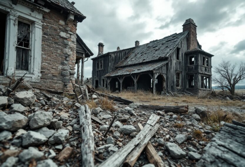 Historic farmhouse engulfed in flames, suspected arson