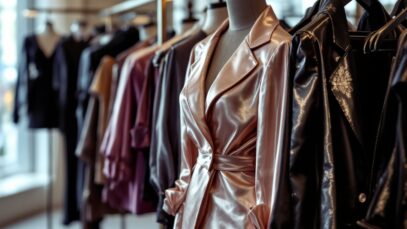 Contemporary luxury fashion showcasing modern trends