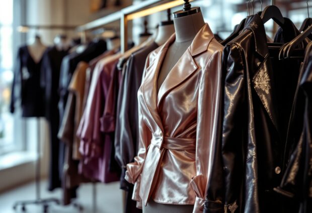 Contemporary luxury fashion showcasing modern trends
