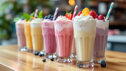A visual representation of masculinity and milkshakes in politics