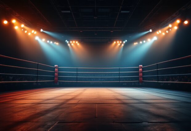 Mike Tyson in un momento iconico della sua carriera