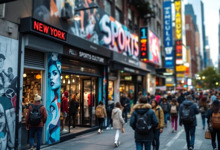 Fans celebrating their favorite sports teams in NYC