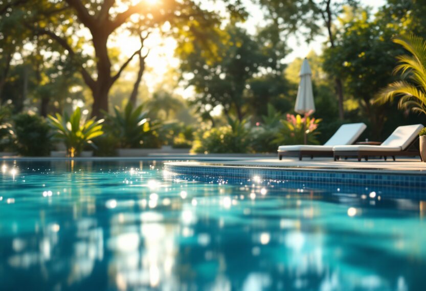 Immagine evocativa di estate attraverso l'obiettivo di Slim Aarons