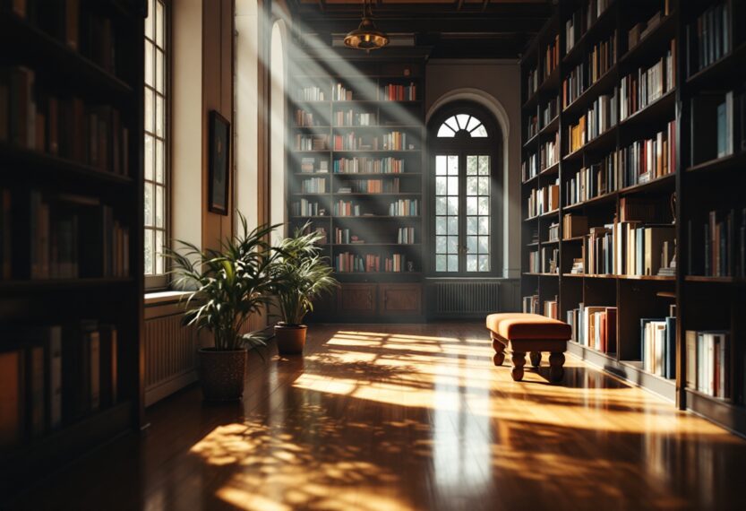 Jennifer Rudolph Walsh in her charming bookstore
