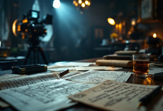 Mindhunter series with hints of upcoming movie adaptations