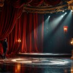 Immagine che celebra i tributi sartoriali di Broadway