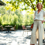 chic and comfortable summer work attire for mature women 1750923040