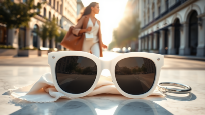 exploring the rise of oversized white sunglasses among celebrities 1752512571
