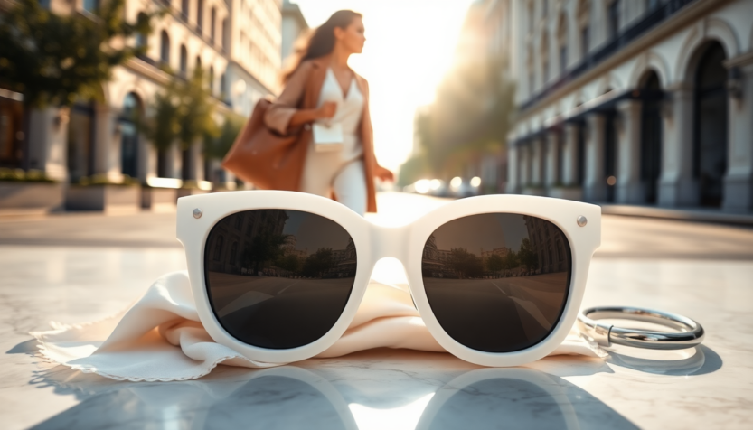 exploring the rise of oversized white sunglasses among celebrities 1752512571