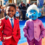 rihannas kids rock the blue carpet in dior 1752501532