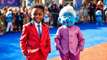 rihannas kids rock the blue carpet in dior 1752501532