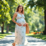 stylish summer outfits for expectant moms python 1755559252