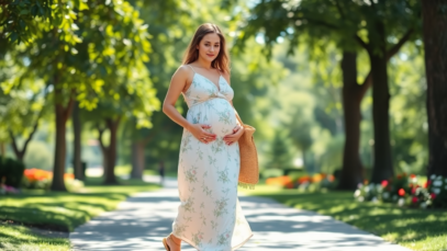 stylish summer outfits for expectant moms python 1755559252