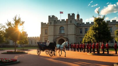 inside the royal welcome for donald trump and melania during their uk visit python 1757797141