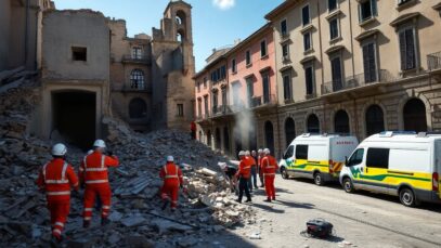 strong earthquake hits southern italy causing widespread damage python 1759560870