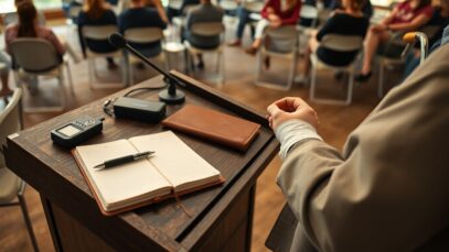 scott norris explained the fictional speaker from jury duty presents company retreat 1774776341