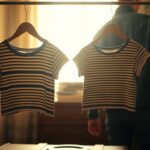 Affordable wardrobe staple: the Uniqlo striped baby tee for easy styling