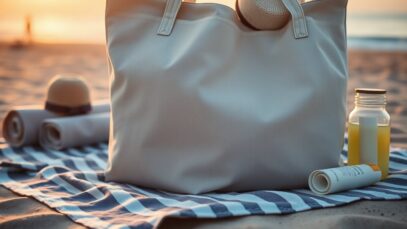 Best large tote bags for summer picnics and beach days