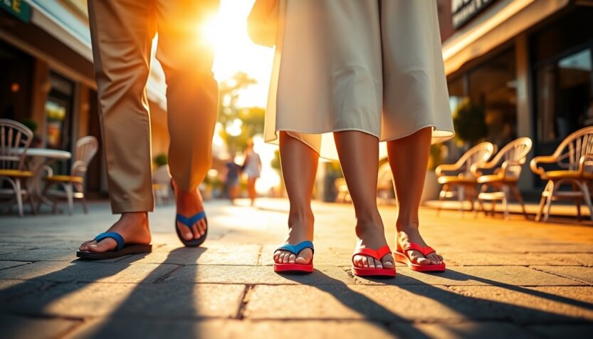 Colorful Havaianas lead the rubber flip-flop comeback