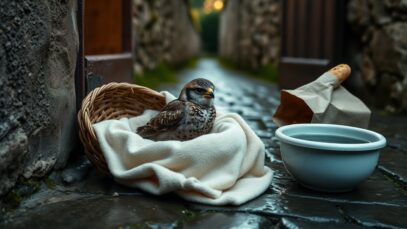 How a tiny kestrel taught me about hope and care