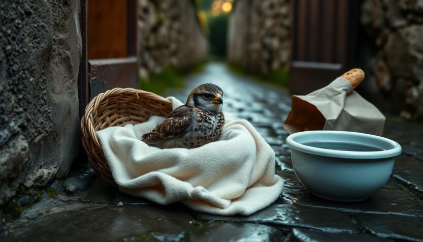 How a tiny kestrel taught me about hope and care