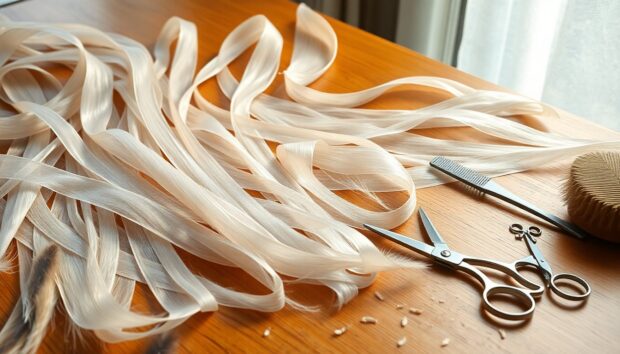 How ghost layers add invisible volume to long hair