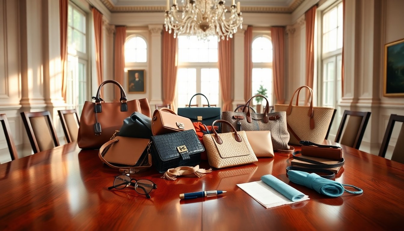 How the White House handbag table exposed modern political style