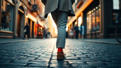 How to upgrade an outfit with a pop of red