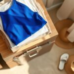 How to wear Yves Klein blue this spring with an affordable Aritzia halter top