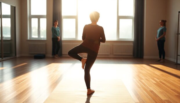 Improve balance after 50 with pilates