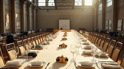 Maurizio Cattelan’s silent dinner and what it means for Expo Chicago