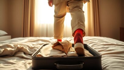 Packable spring pieces from Nordstrom and a red-sock moment