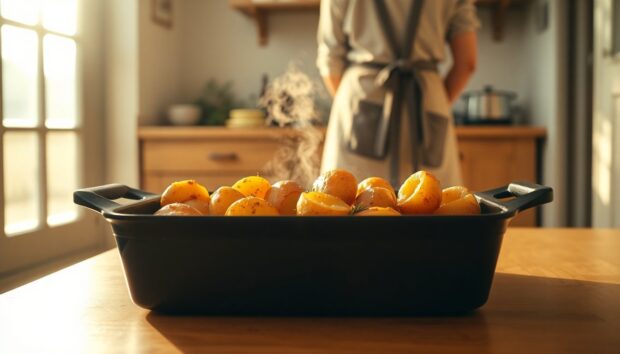 Perfect roast potatoes: Dilly's method for crisp outside and fluffy inside