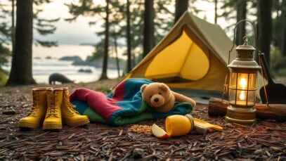 Practical surprises about camping with kids: what really matters