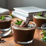 Silky mint chocolate mousse recipe from Lucie Franc de Ferriere